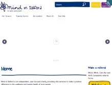 Tablet Screenshot of mindinsalford.org.uk